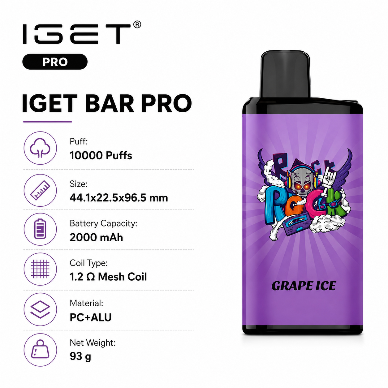 Save Up to $91.97 | Iget Bar Pro 10,000 Puffs Disposable Vape | Sydney Warehouse 4