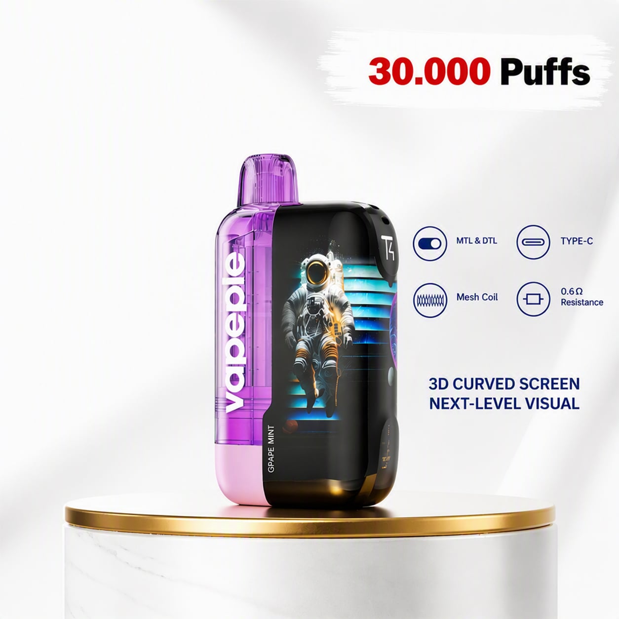 【MEL】Ultra Phantom 30,000 Puffs Disposable Device