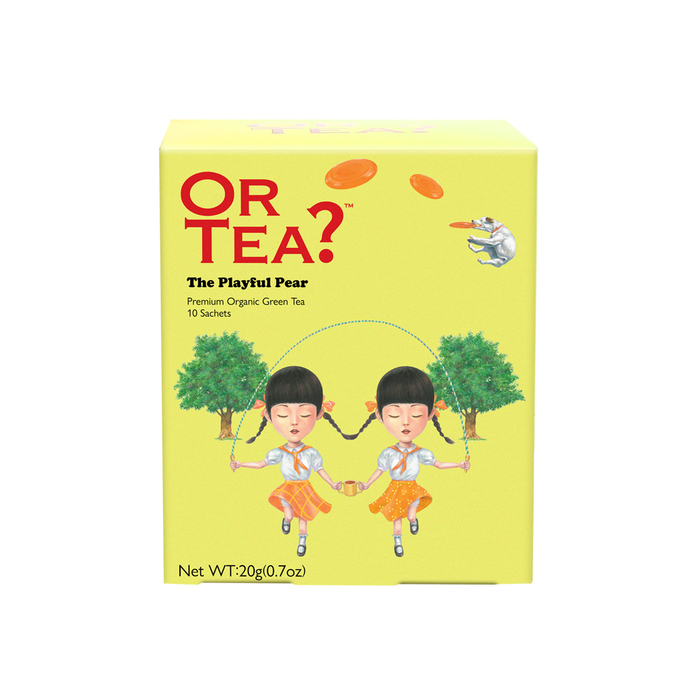 Or Tea Organic The Playful Pear 10-Sachet Teabag Pillows
