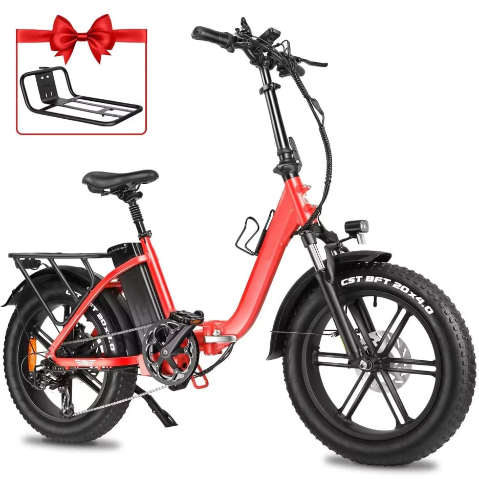 🎁Oferta especial de hoy por tiempo limitado🎁La mejor bicicleta eléctrica plegable