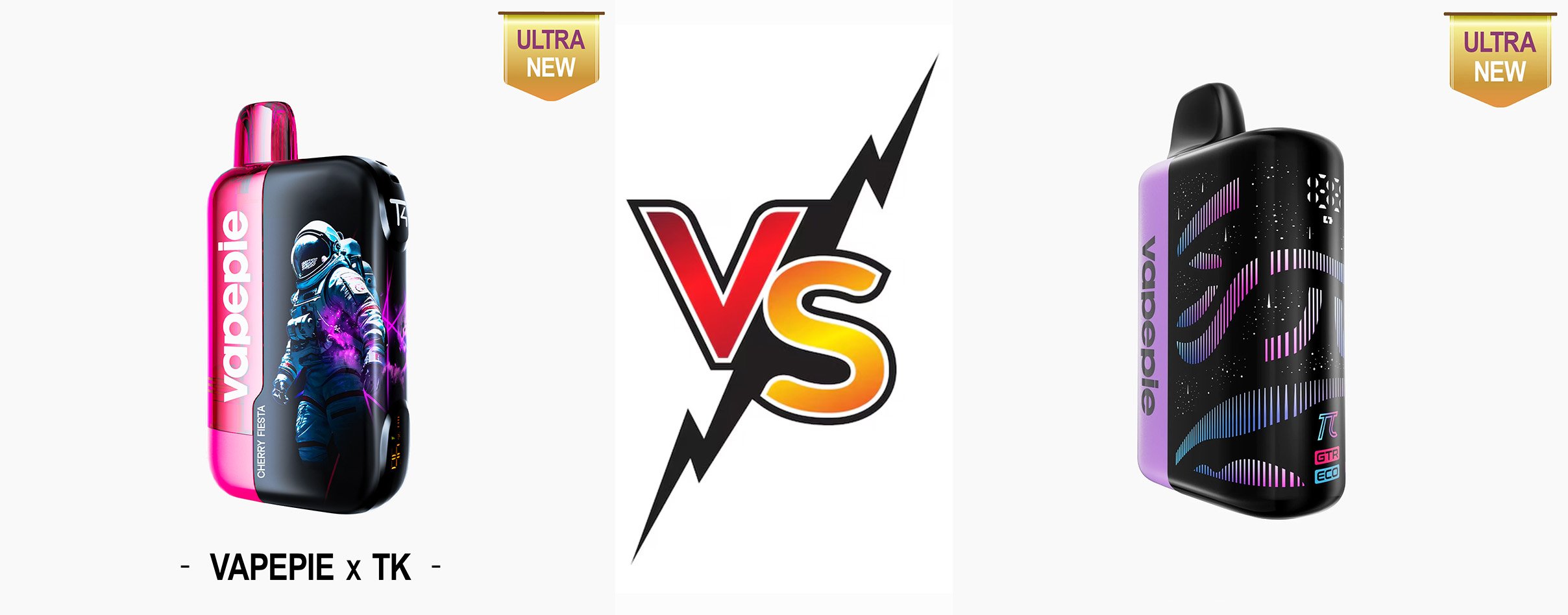 VAPEPIE 30000 Spaceman vs Galactic Gleam 35000