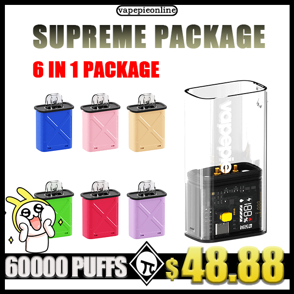 🔥VAPEPIE 10000 PUFFS 6 IN 1 VALUE PACKAGE🔥