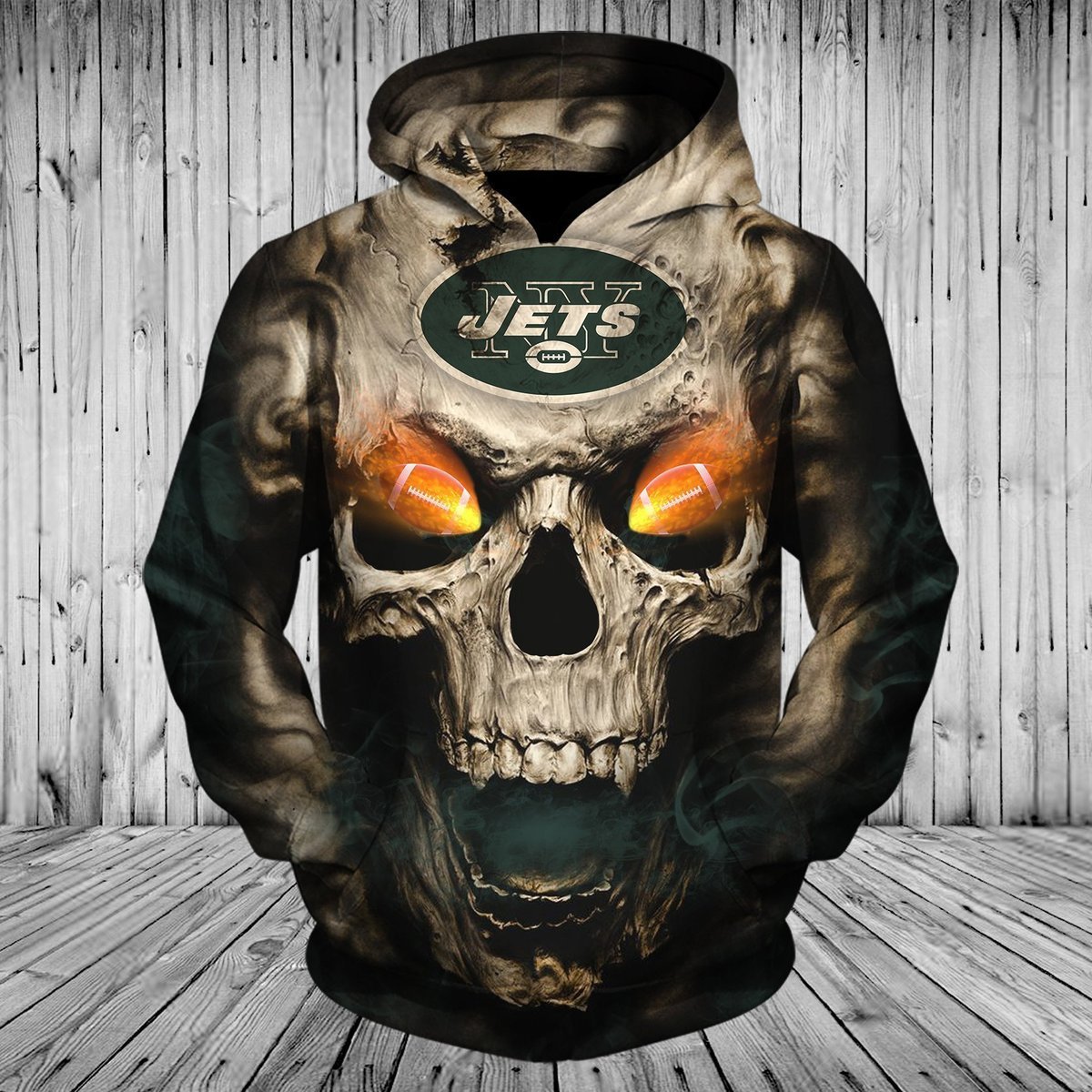 JETS 3D HOODIE SKULL8