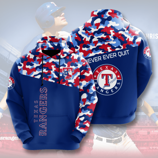 TEXAS RANGERS 3D HOODIES TR012