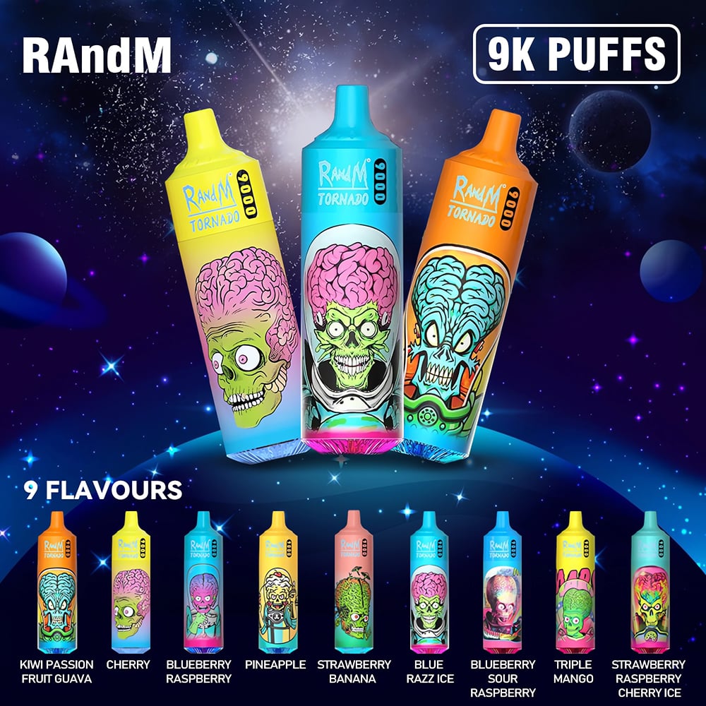 RM 9000 Puffs Series Device Tornado – (9 Flavors)