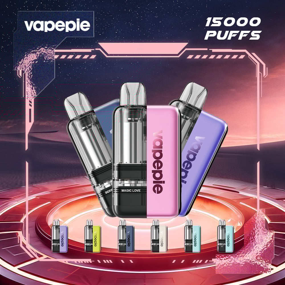🇪🇺【EU】Vapepie Ultra X TK Edition Vaper Pod Mini con LED 15000 Caladas – Sistema de Pod Recargable