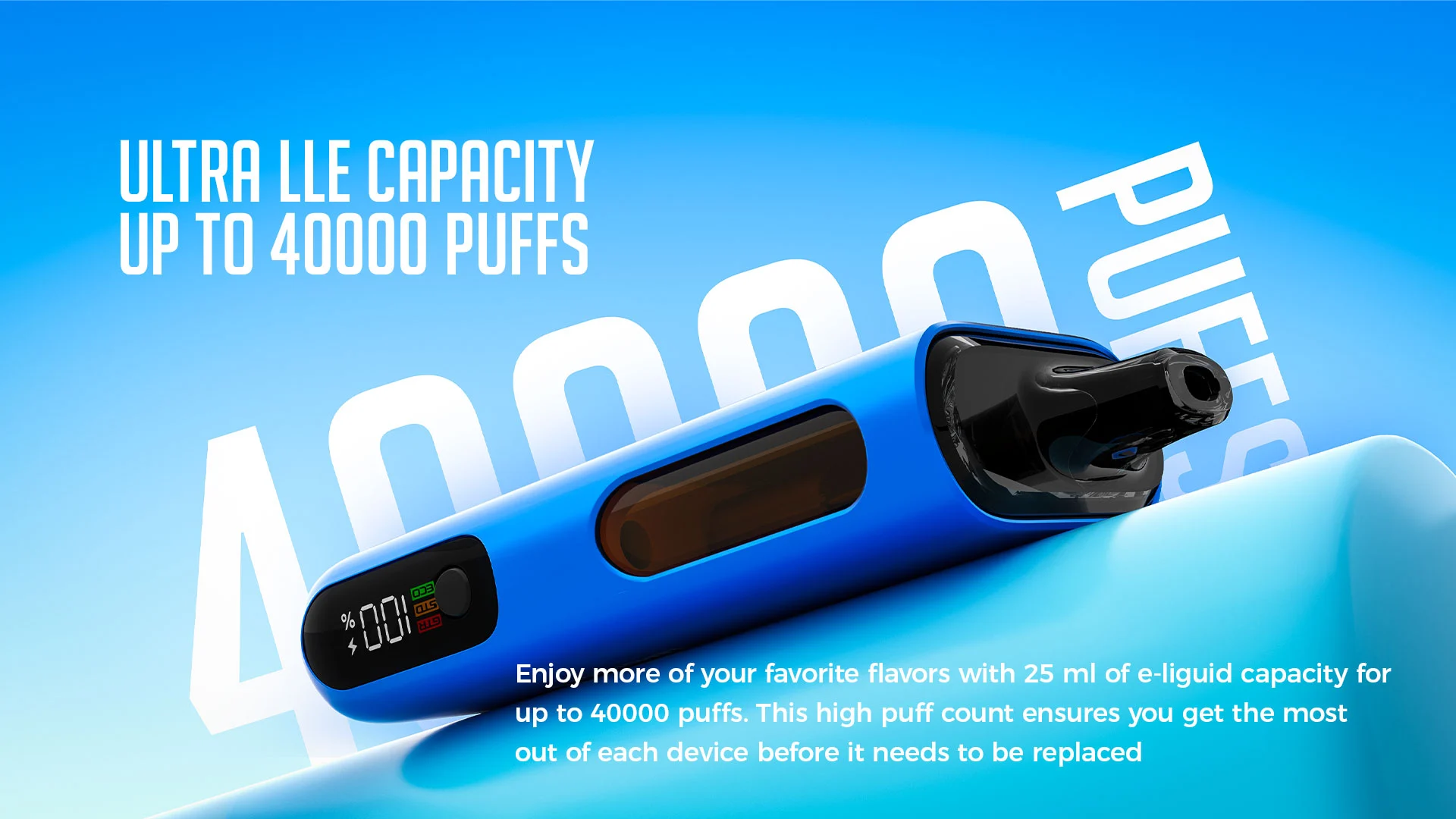Vapepie 40000 Max Puffs Banana lce
