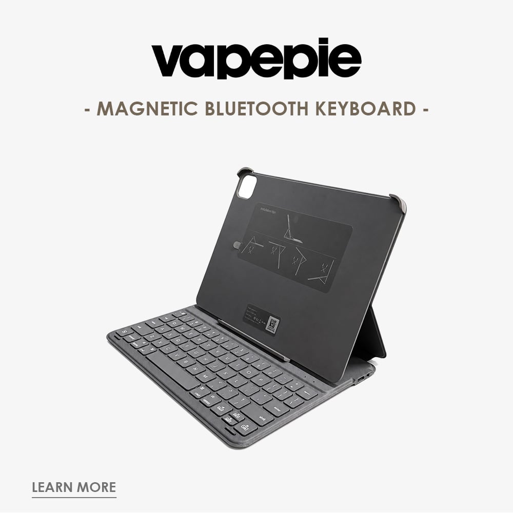 VAPEPIE Smart Magnetic Bluetooth Keyboard | USA warehouse