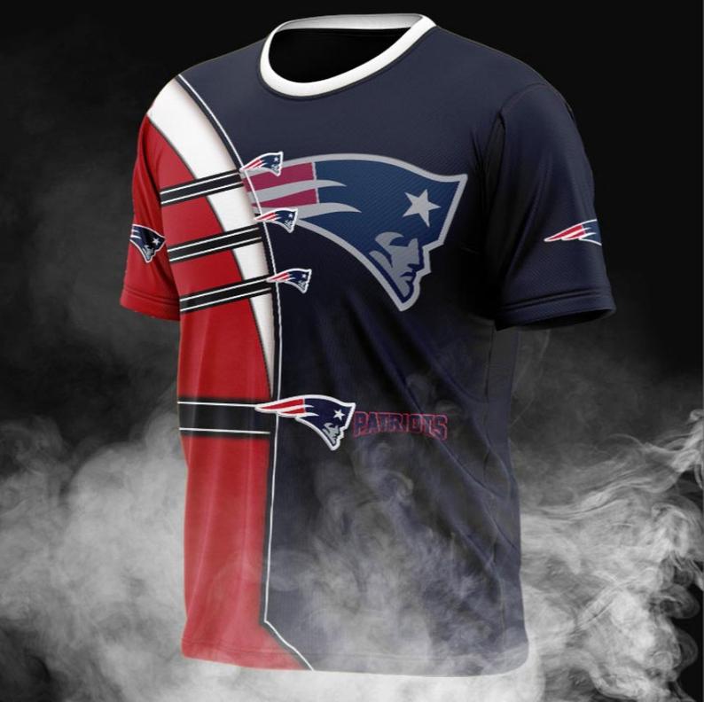 NEW ENGLAND PATRIOTS 3D T-SHIRT NEP023