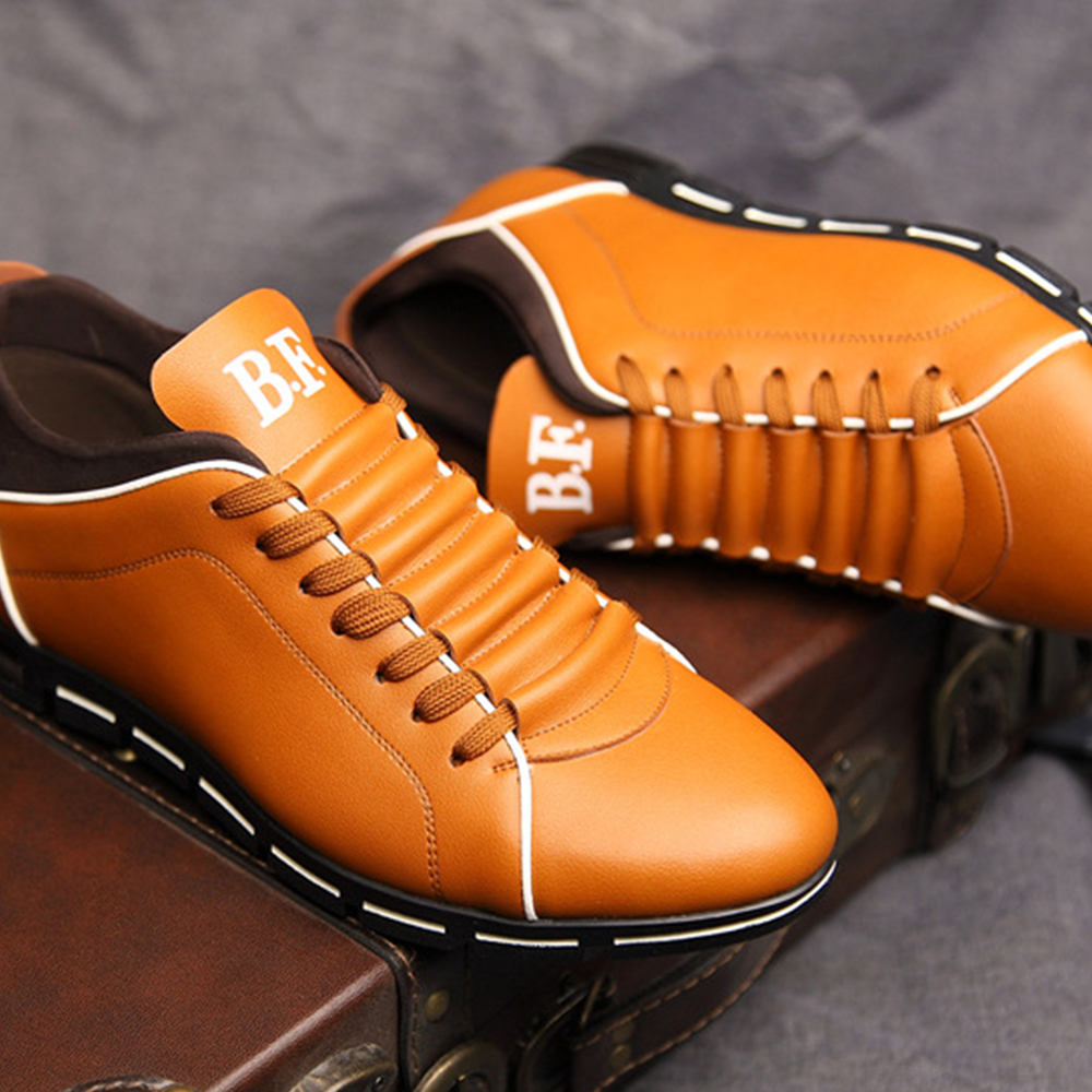 Castillotigo™ 2023 Nuevos zapatos con cordones de estilo británico para hombres