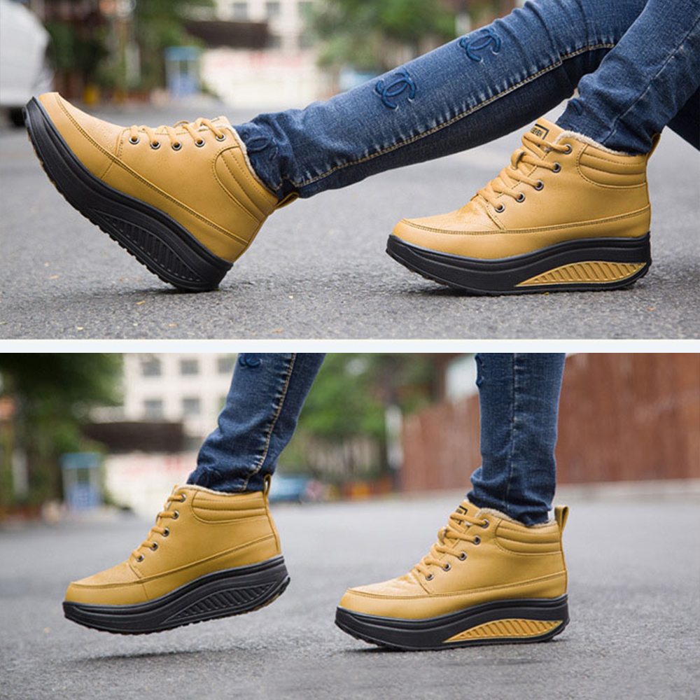 Castillotigo™ Zapatos casuales de caña alta con plataforma nueva