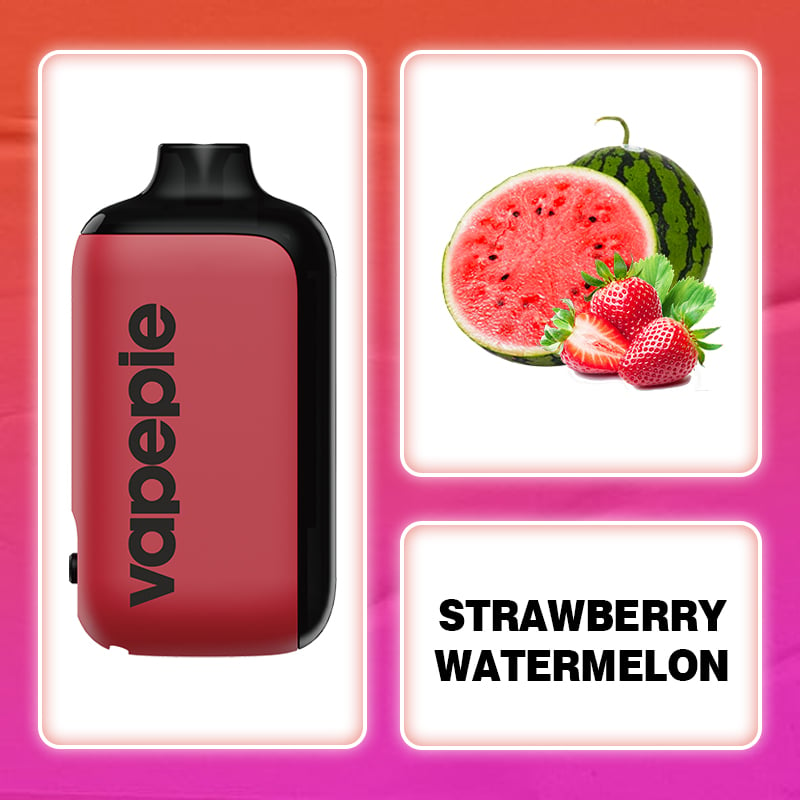 STRAWBERRY WATERMELON & Vapepie AG 15000 PUFFS