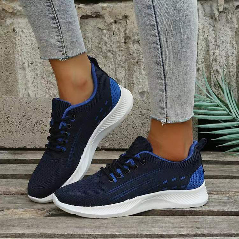 Castillotigo™ Zapatos de mujer otoño nuevos zapatos casuales con cordones tejidos voladores