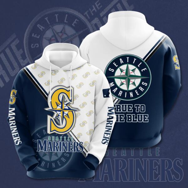 SEATTLE MARINERS 3D HOODIES SM011