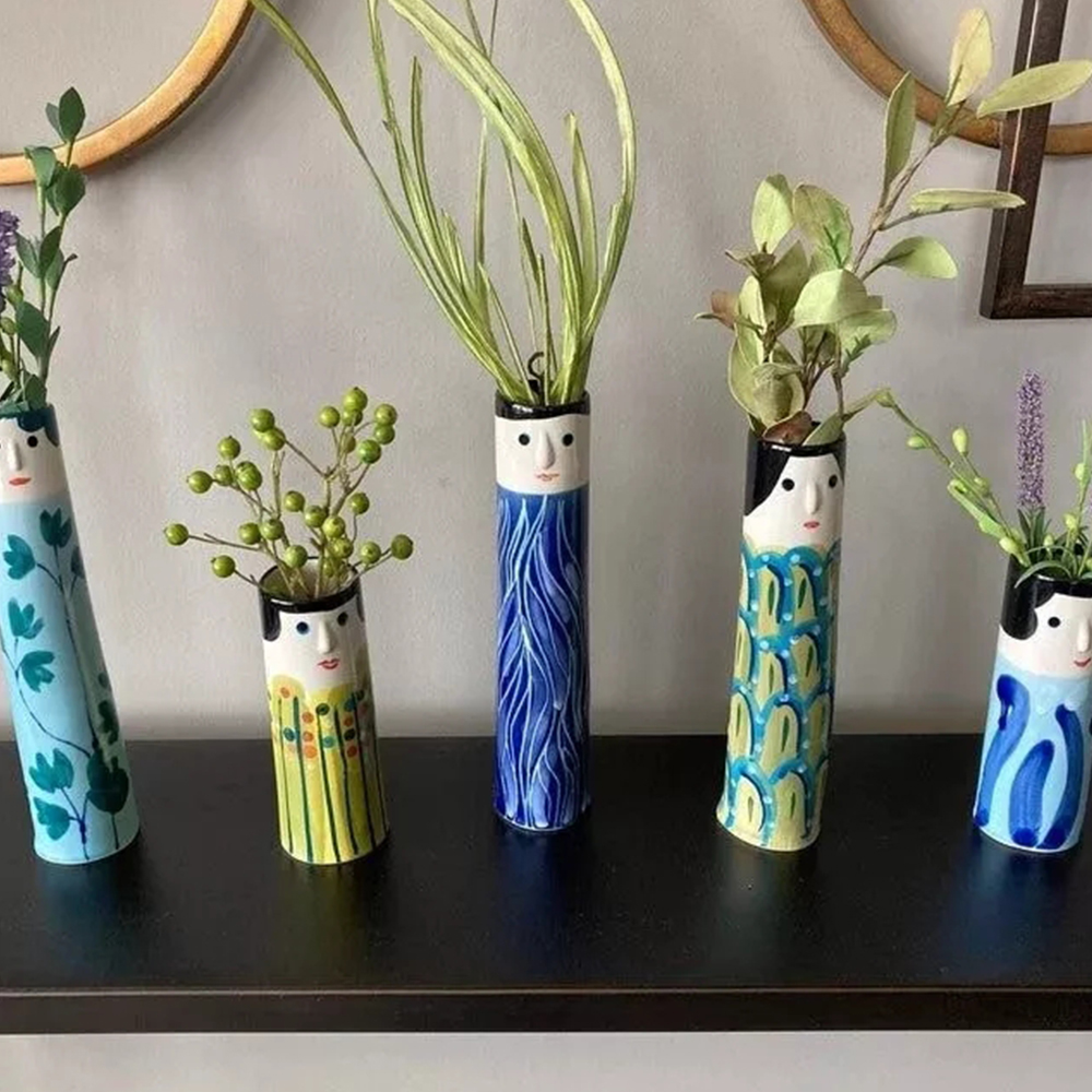 Higolot™ Boho Home Vases Resin Vases