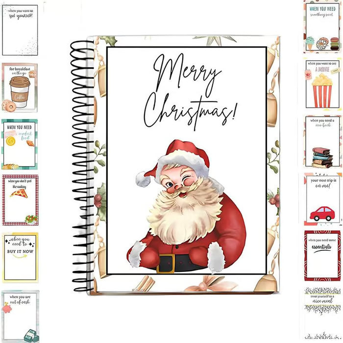 🔥LAST DAY 49% OFF - DIY Spiral Bound Christmas Gift Card Album Book