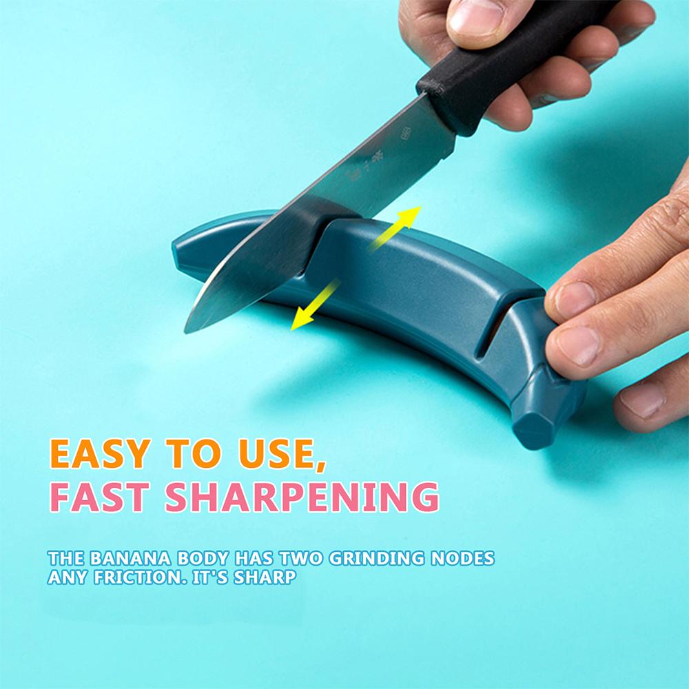 Higomore™ Creative Banana Shaped Knife Sharpener