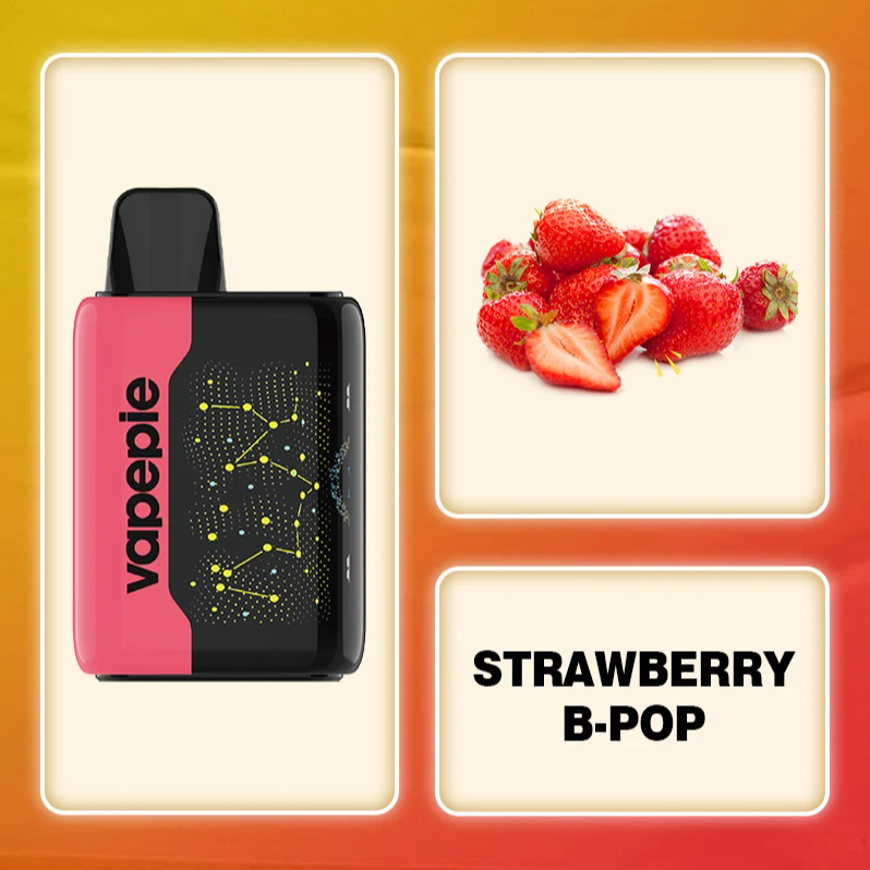 VAPEPIE 25000 PUFFS - STRAWBERRY B-POP