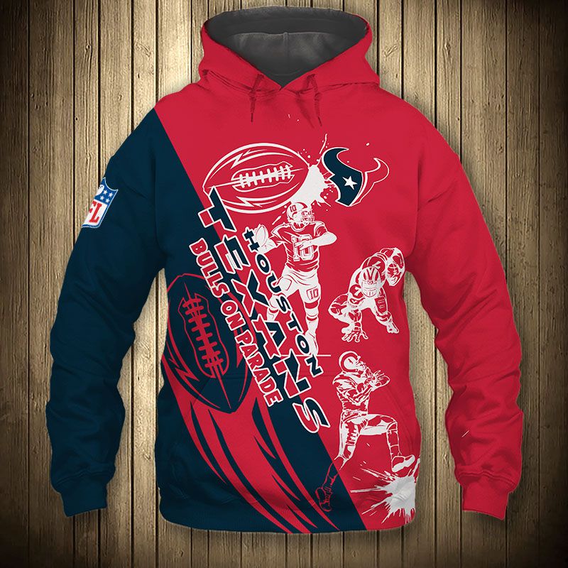 HOUSTON TEXANS 3D HOODIE HHTT003