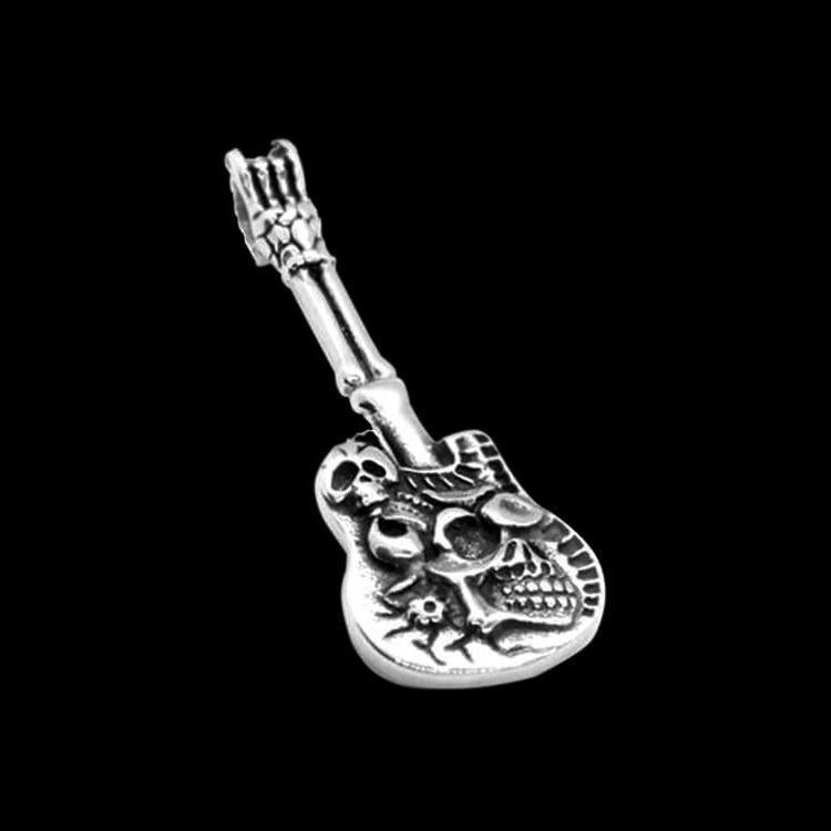 Death Guitar  Necklace