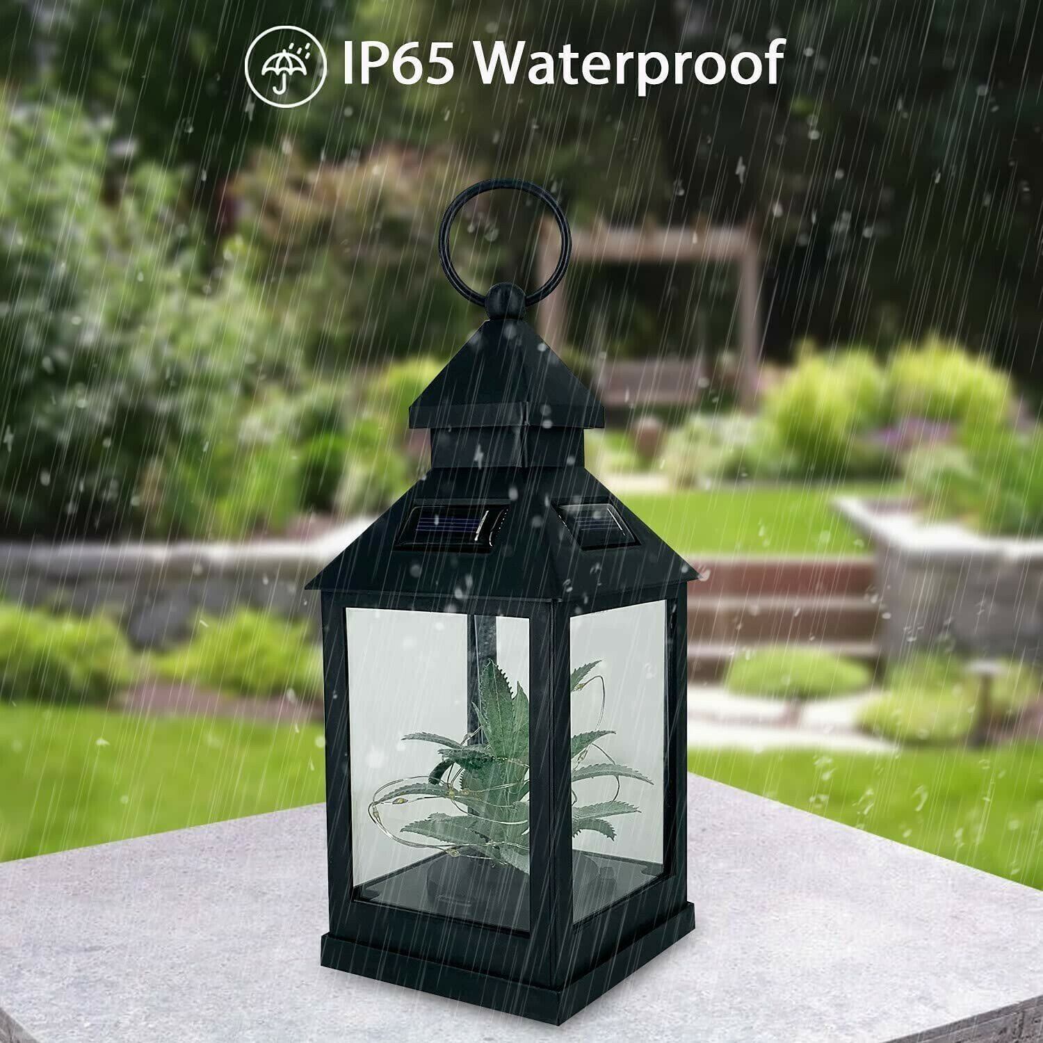 LAST DAY 70% OFF--Outdoor Solar Garden Hanging Lantern