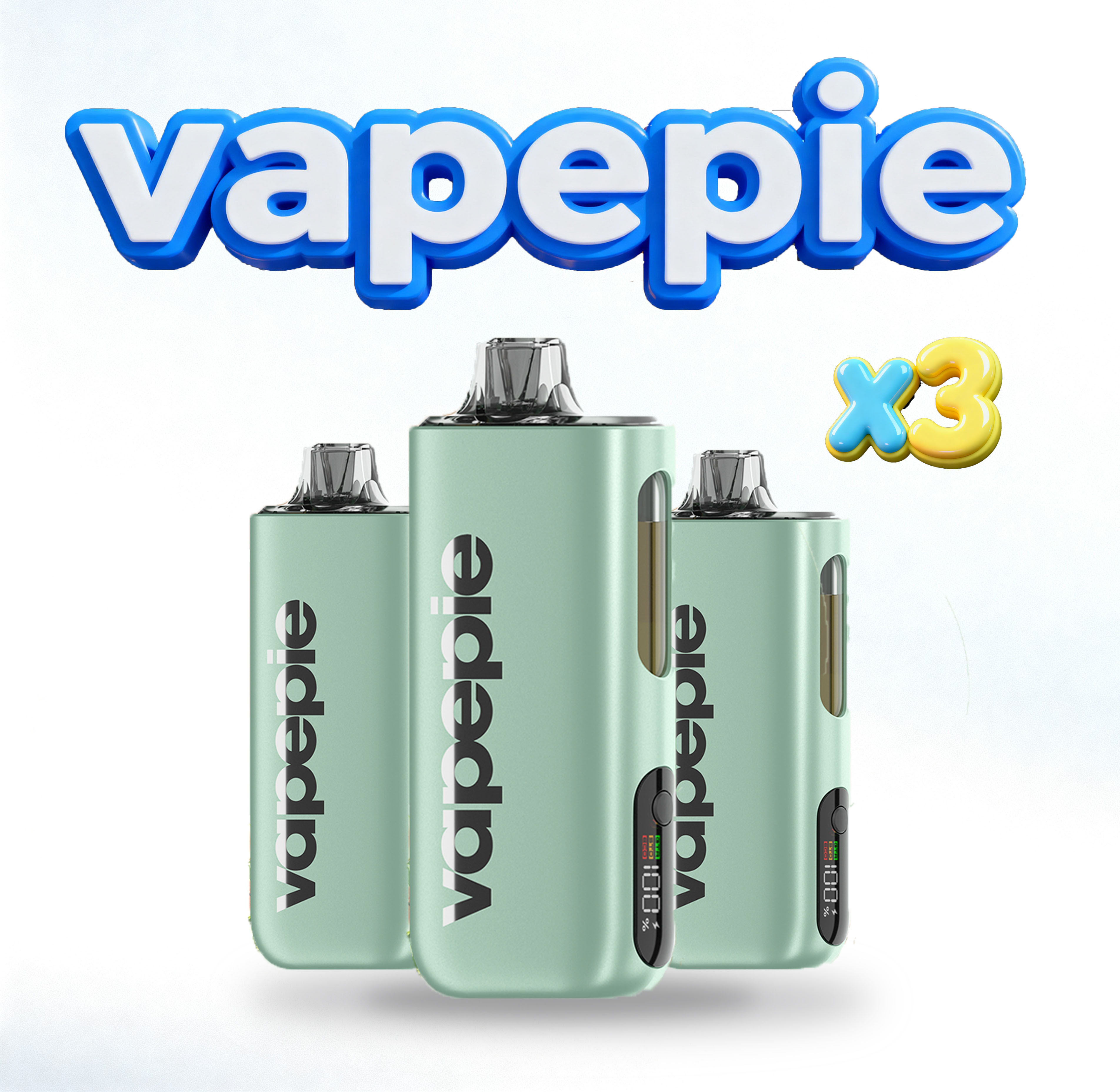 ✨3-pak z rabatem✨ VAPEPIE Max 40000 PUFFS – 12 smaków do wyboru