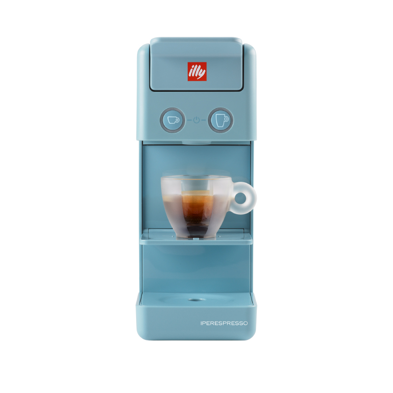 illy Y3.3 - 特濃膠囊咖啡機 - 清新淺藍