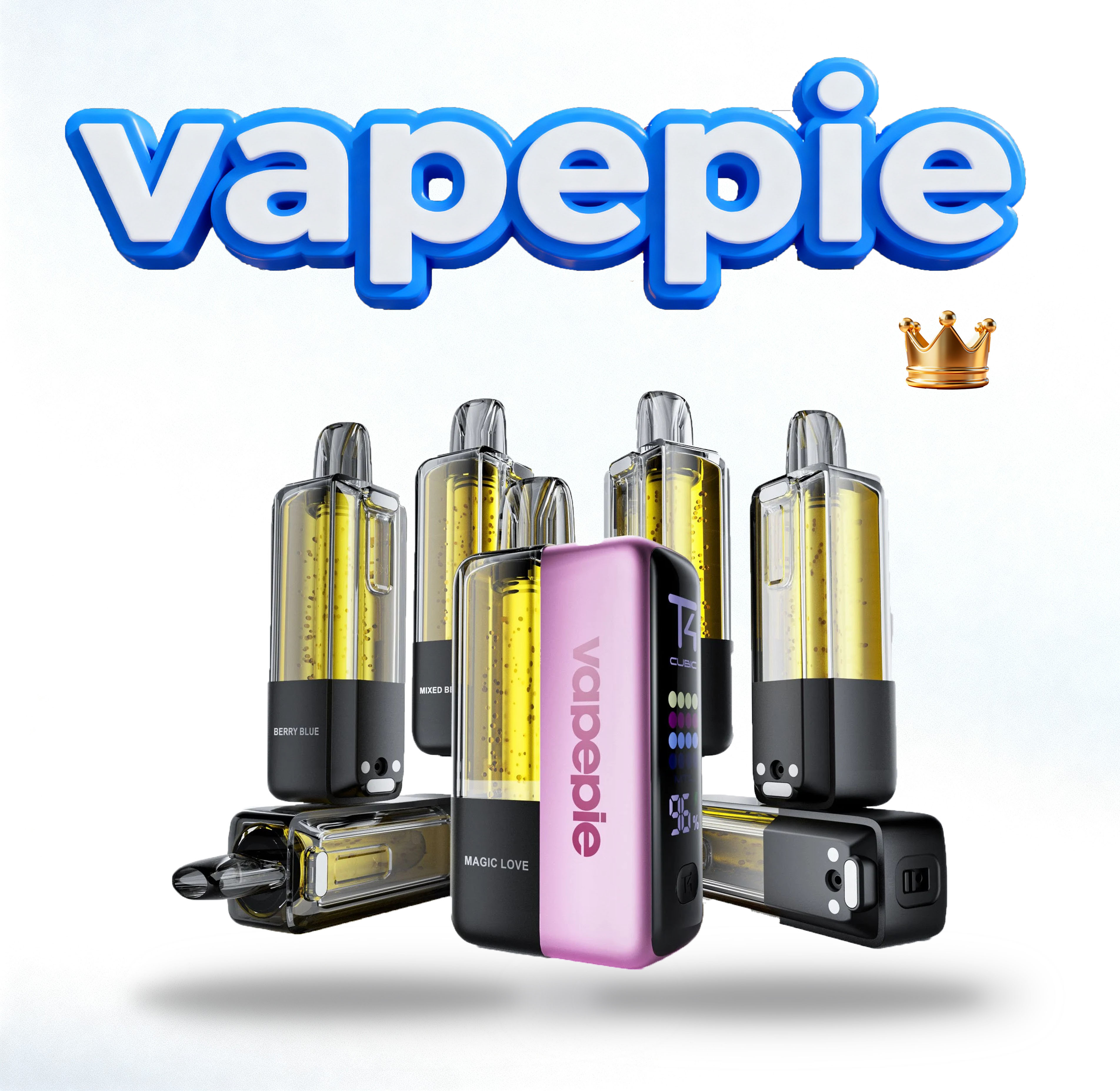 [Komplett kezdőkészlet – 1 Device + 8 Pods]VAPEPIE Ultra X 15000 PUFFS