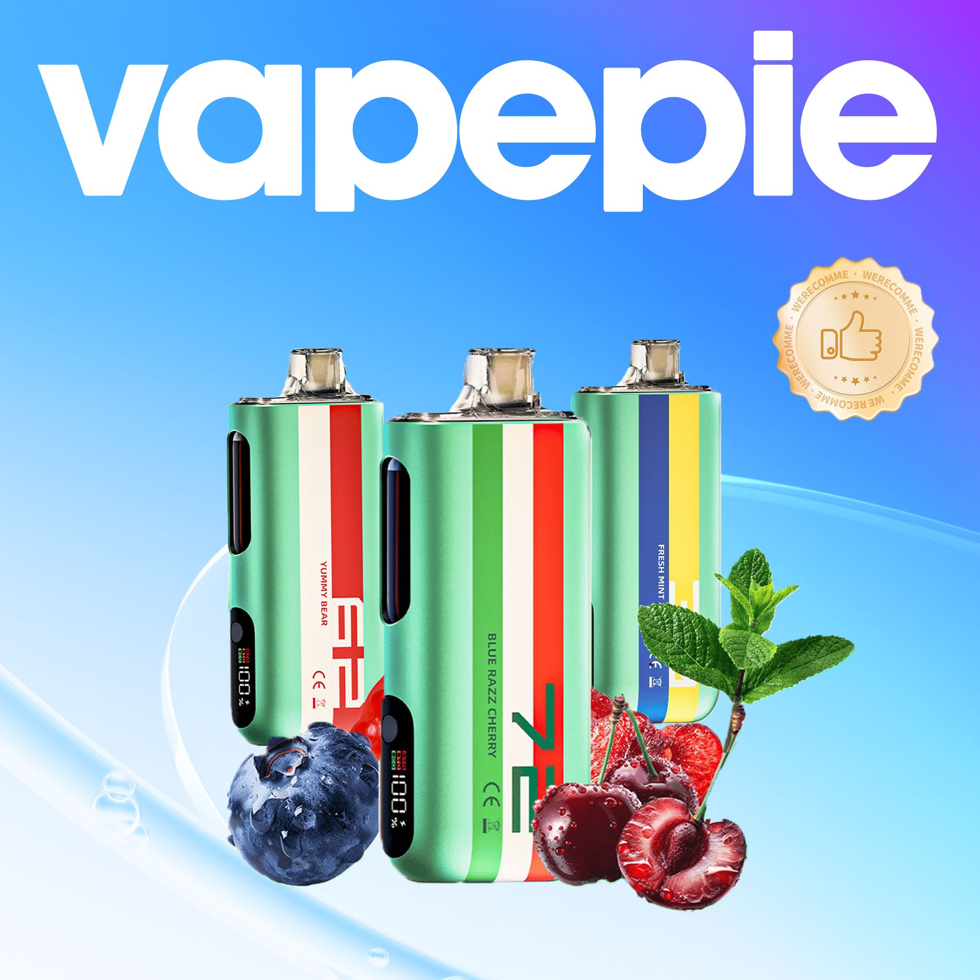 Vapepie 40 000 slukk – Nemzeti zászlós limitált kiadás