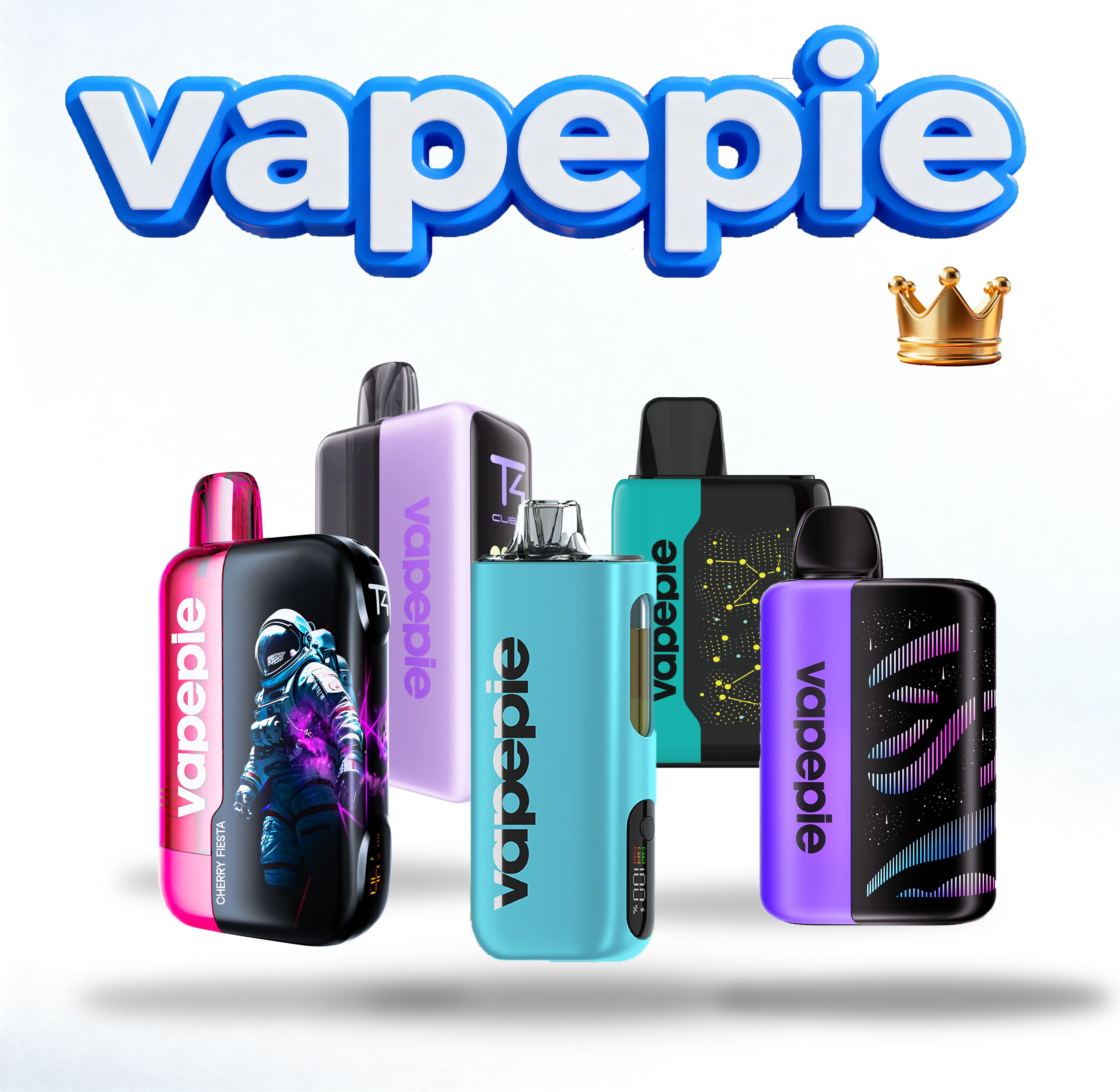 🎉 VAPEPIE Teljes Családi Próbacsomag – 5 Legjobb Modell Egyben!