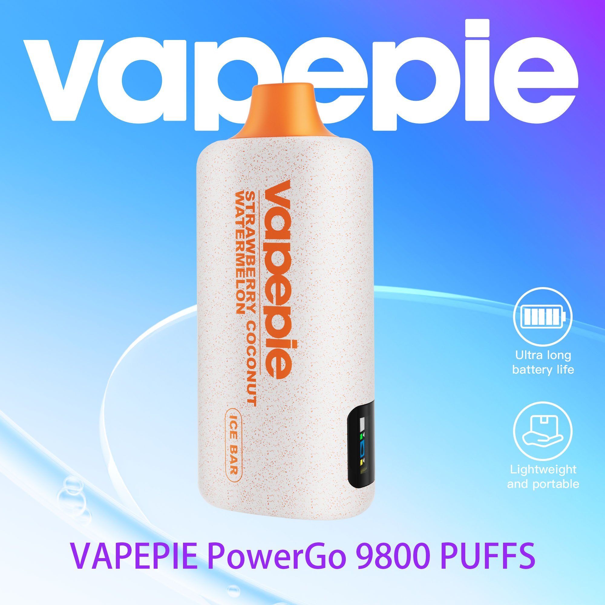 VAPEPIE PowerGo 9800 PUFFS – Minden íz