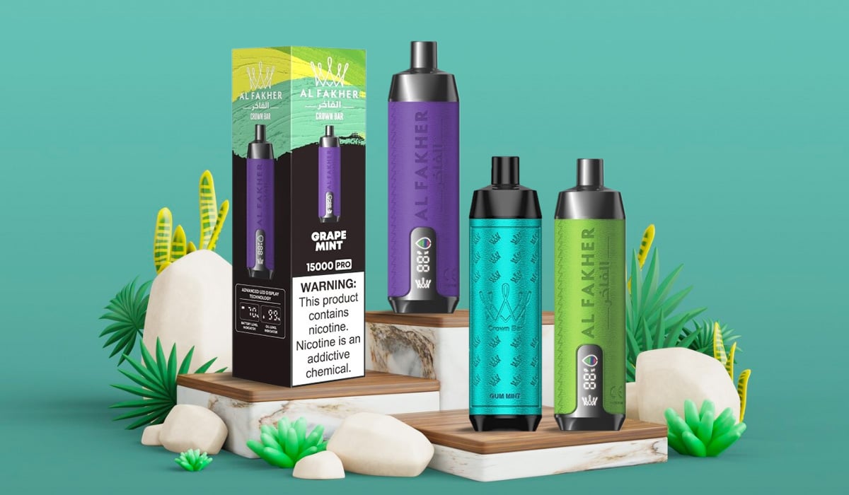 AL FAKHER 15000 PUFFS---GUM FLAVOUR