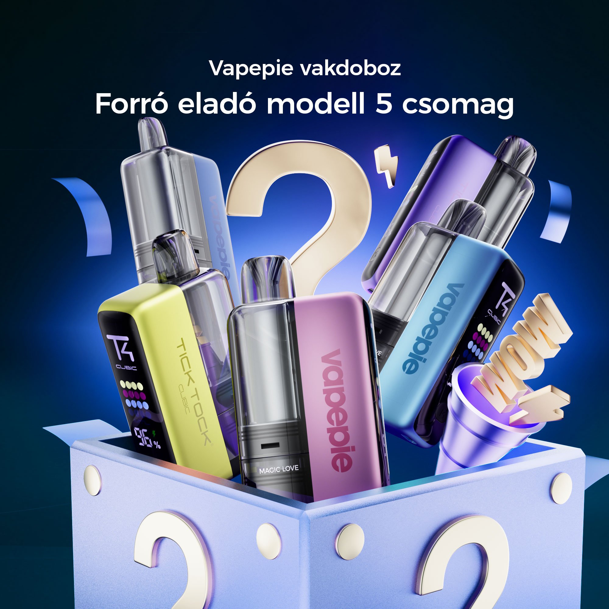 💎 5-częściowy Pudełko Niespodzianka – VAPEPIE x TK Ultra X 15000 PUFFS