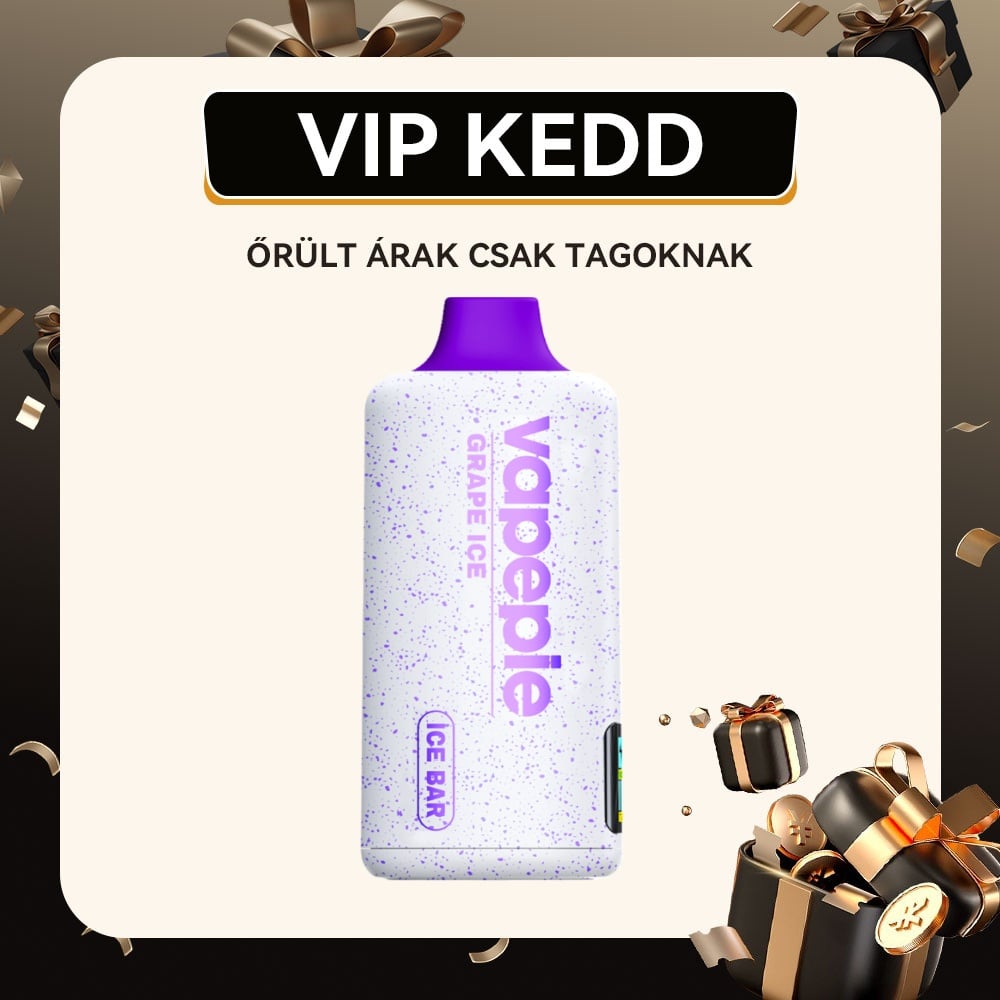 ⚡[20% KEDVEZMÉNY] VAPEPIE PowerGo 9800 PUFFS