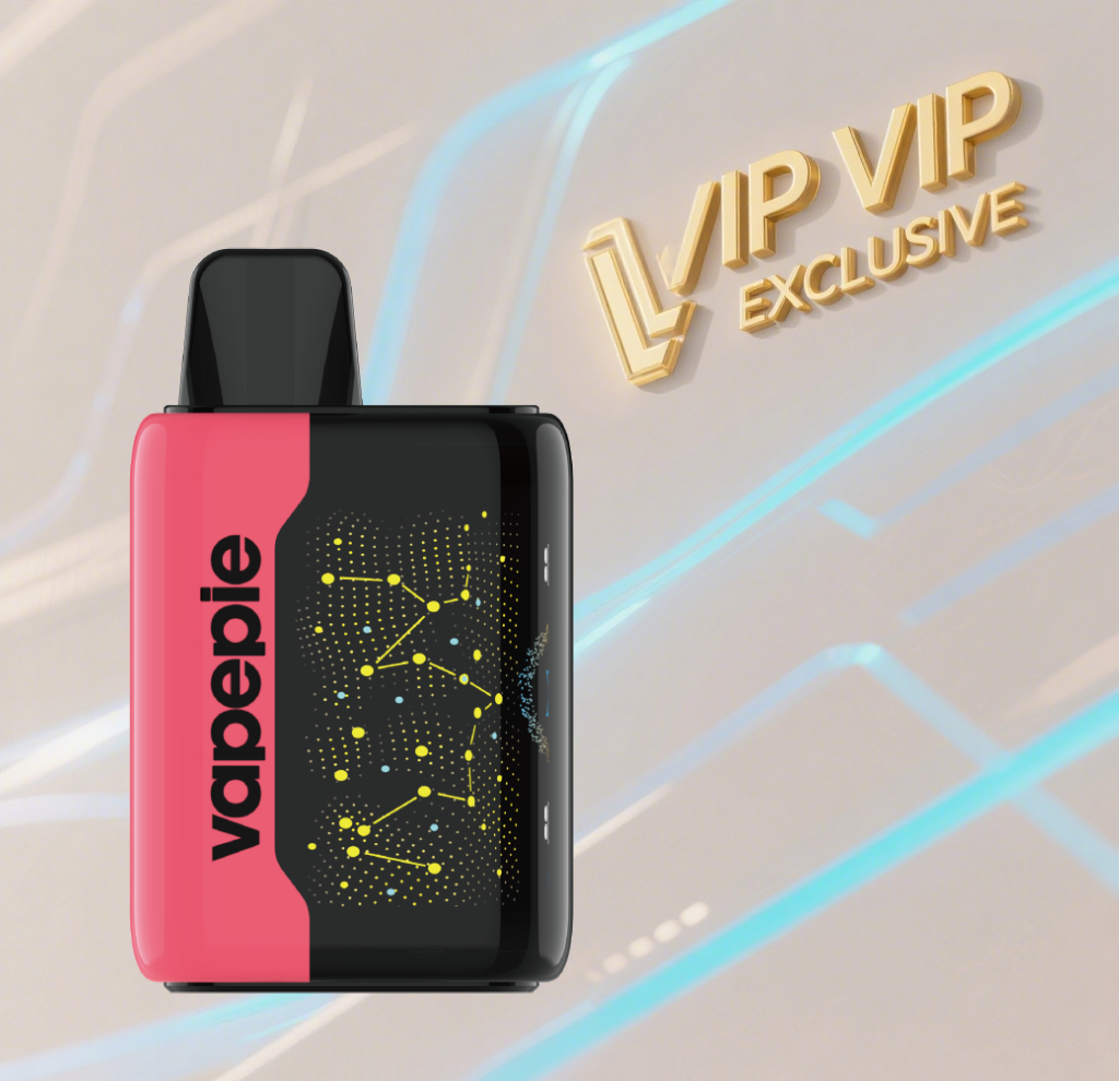 VAPEPIE 25000 PUFFS - Star Sky ívelt képernyő! extrém hosszú üzemidő, villámgyors töltés!