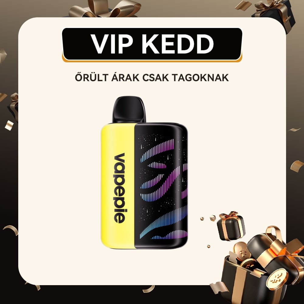 ⚡[30% KEDVEZMÉNY] VAPEPIE Galactic Gleam 35000 Puffs