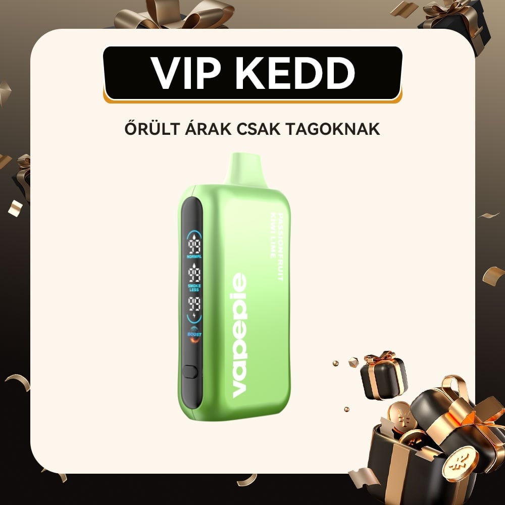 ⚡[30% KEDVEZMÉNY] VAPEPIE GHOSTAIR 40000 PUFFS
