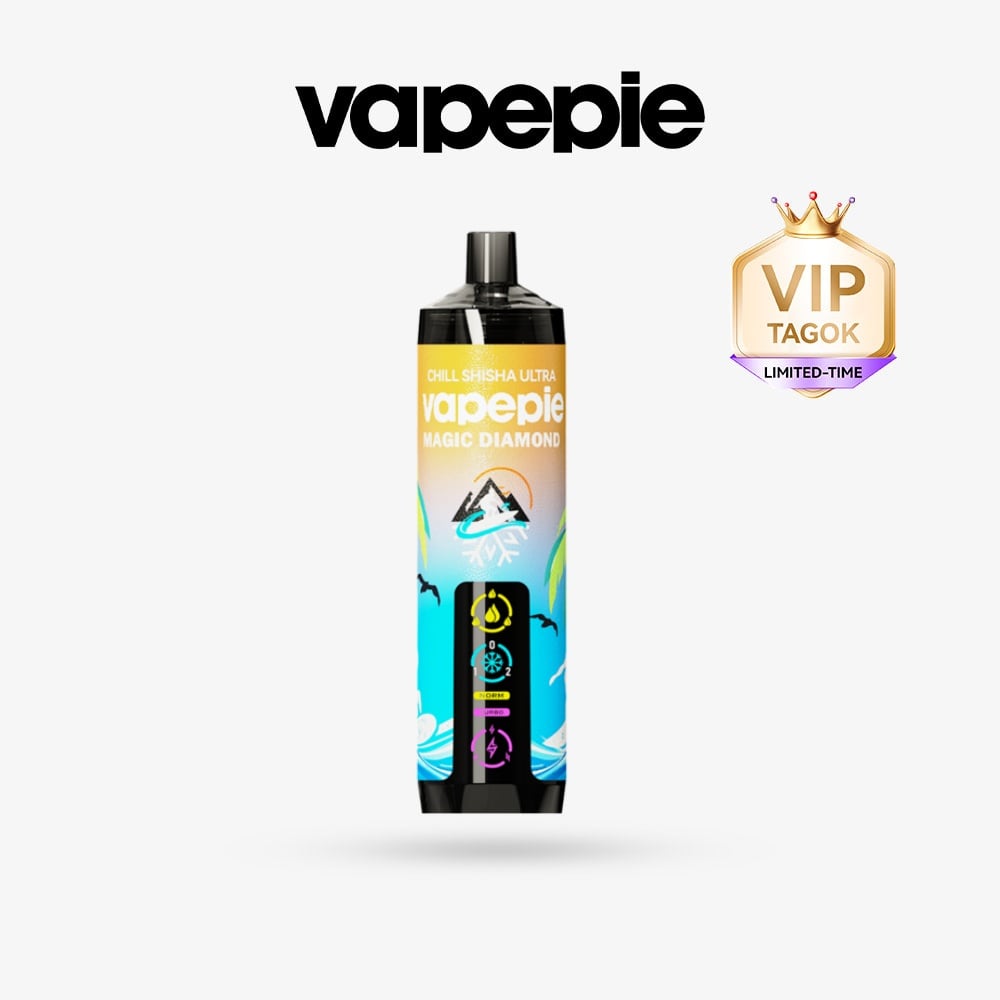 👑 Minden szintnek | VAPEPIE AirRush 20000 Slukkos Eldobható E-cig