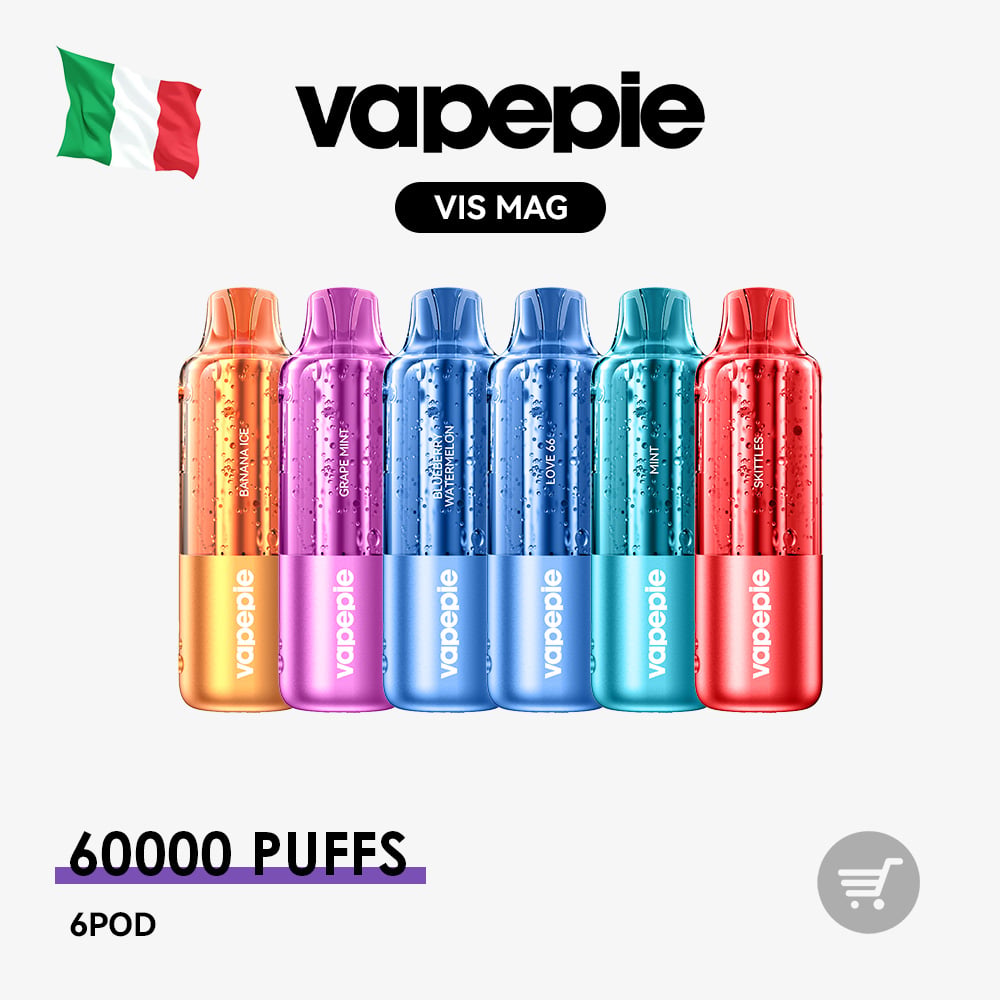🚀 VAPEPIE VIS MAG 60000 Slukk-- 6/8 POD | Ízválasztó Pod Csomag