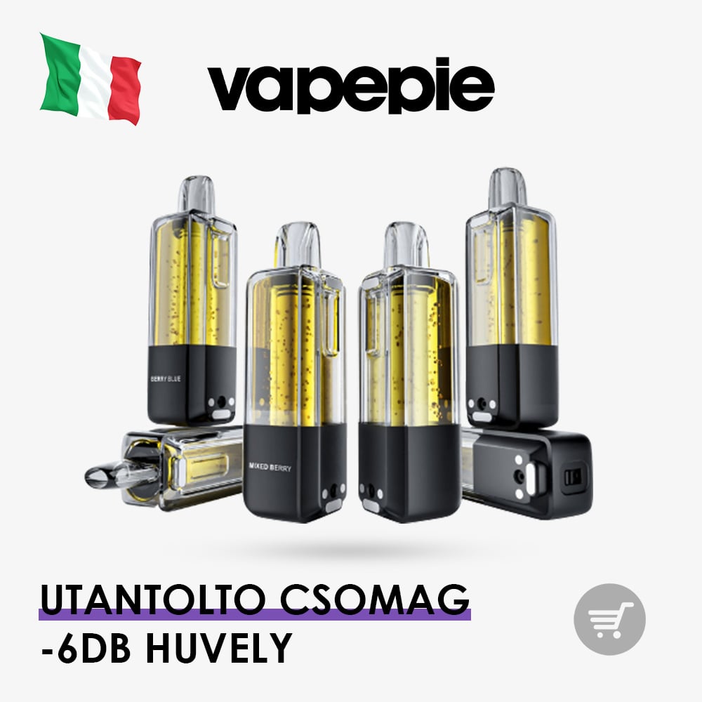 [Utántöltő csomag – 6db hüvely]VAPEPIE Ultra X 15000 PUFFS