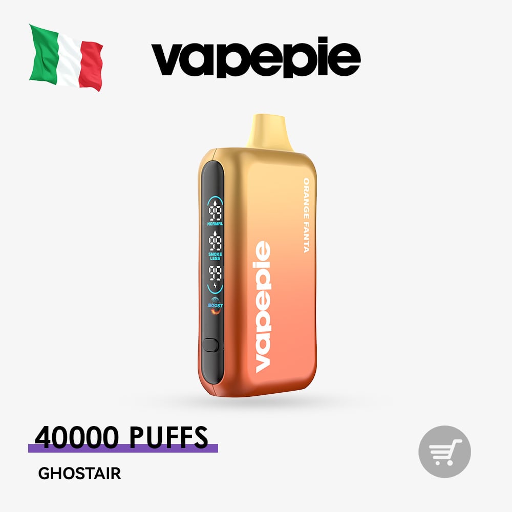 VAPEPIE GHOSTAIR 40000 PUFFS Eldobható vape – Kéttartályos rendszer, füstmentes mód
