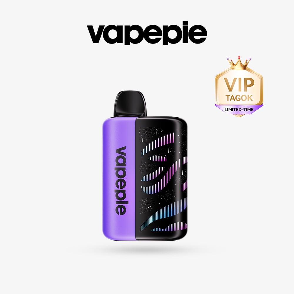 👑 Minden szintnek | VAPEPIE Galactic Gleam 35000 Puffs-kristálytiszta belül, lenyűgöző kívül