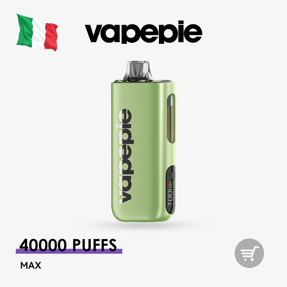 VAPEPIE Max 40000 PUFFS-Zéró Égett Szag-a világ legvékonyabb vape készüléke!