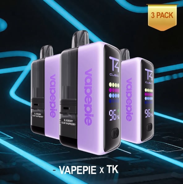 ✨3PCS Value Pack✨VAPEPIE x TK 🌌 Ultra X 15000 PUFFS --10 Flavors