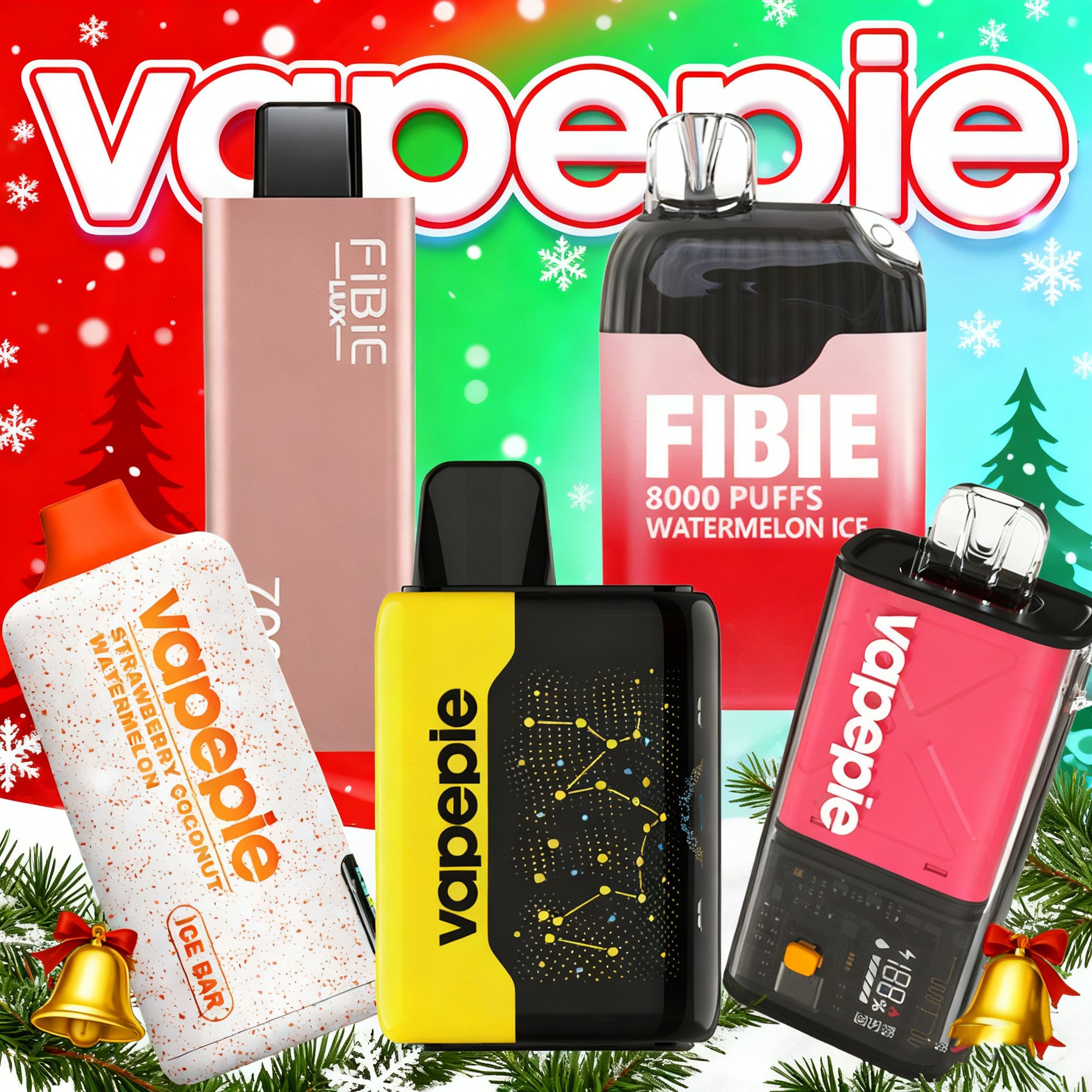 🎄Karácsonyi Ajándékszezon Nyitány – Limitált Ünnepi Ajándékcsomag a Hordozható Vape Rajongóknak