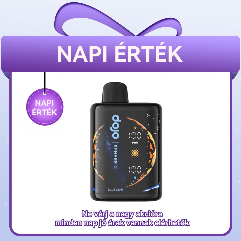 🎫Napi érték [Csak 3640 Ft darabonként] Dojo Sphere X 40000 Puffs