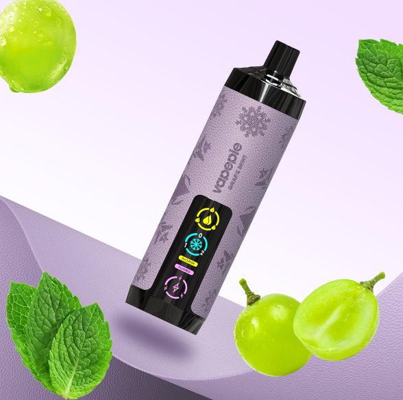 VAPEPIE AirRush 20000 Slukkos Eldobható E-cigi – Hosszú Élettartamú, Vízpipás Tüdőszívás Élmény