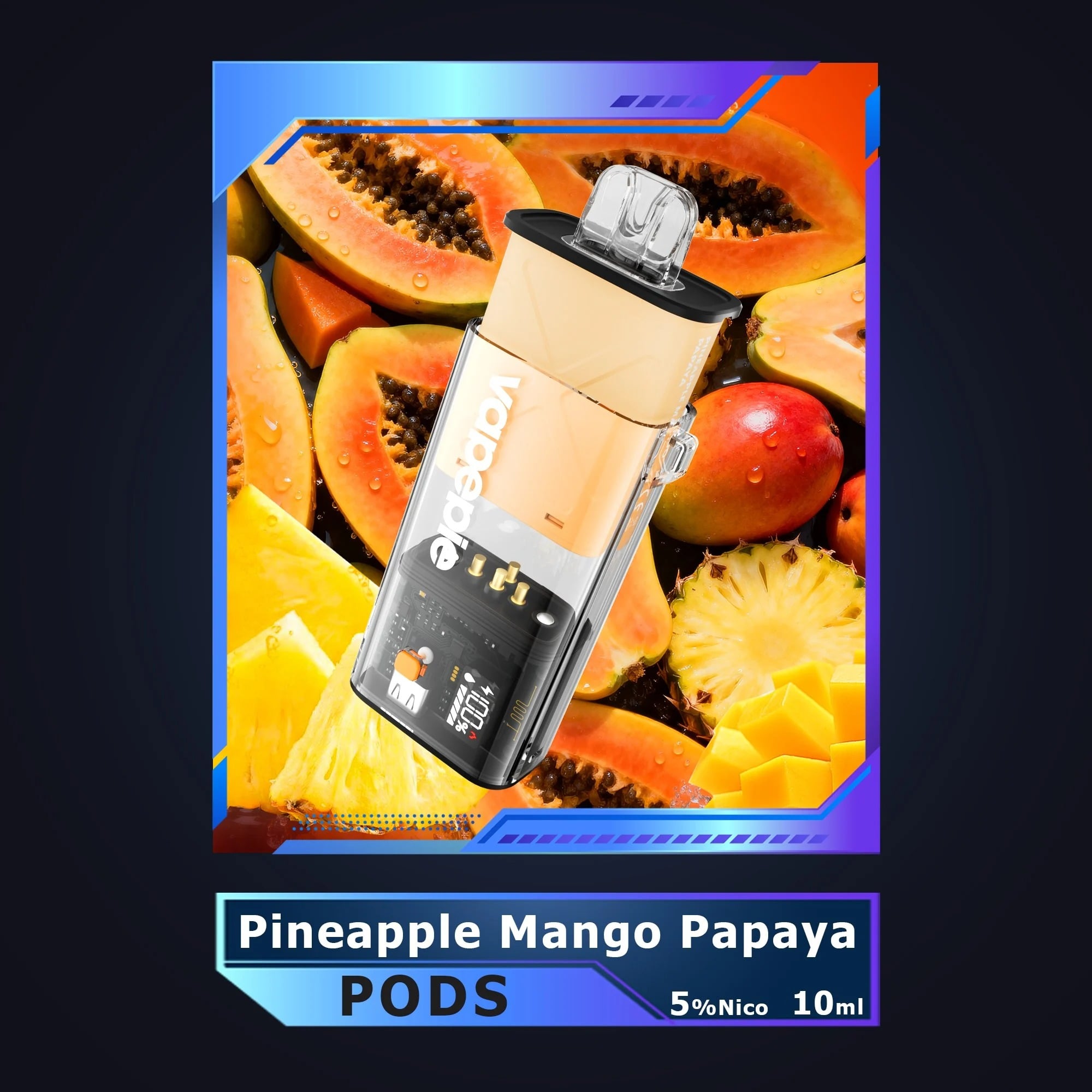 ⚡[30% KEDVEZMÉNY]  Vapepie Disposable Pod Kit (1+1)10000 Puffs