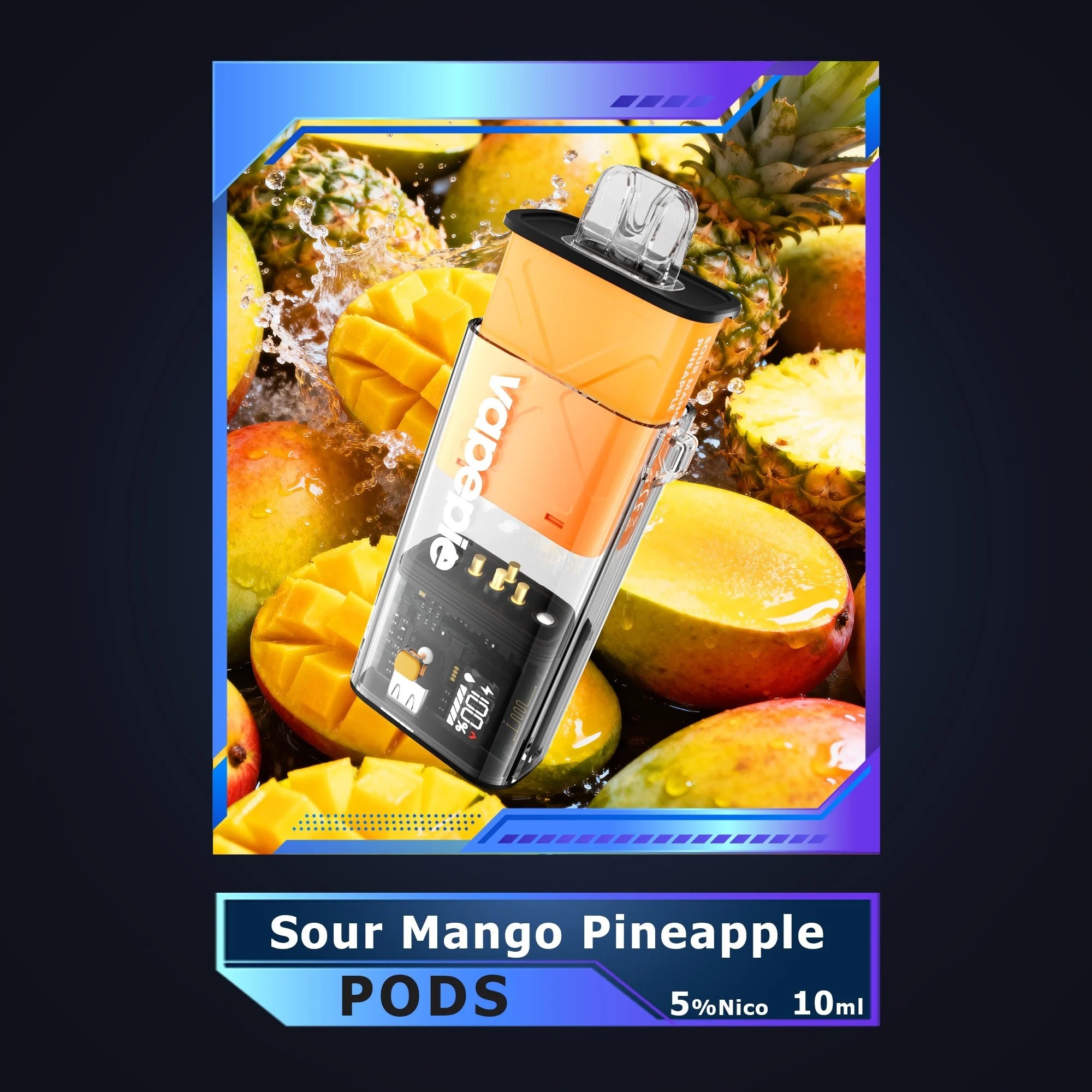 ⚡[30% KEDVEZMÉNY]  Vapepie Disposable Pod Kit (1+1)10000 Puffs