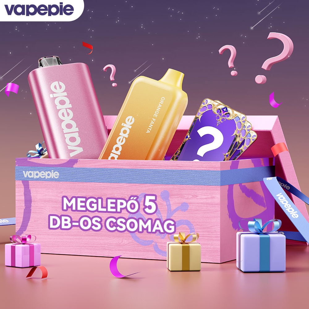 🎁 Evfordulos Meglepetes Box--VAPEPIE meglepő 5 db-os csomag